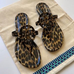 Tory Burch Miller Sandal Leopard